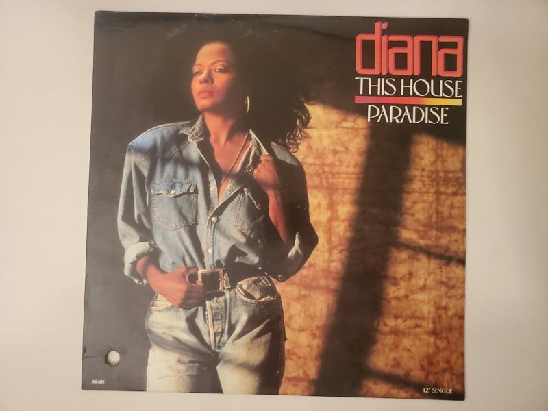 Diana Ross This House / Paradise vinyl record